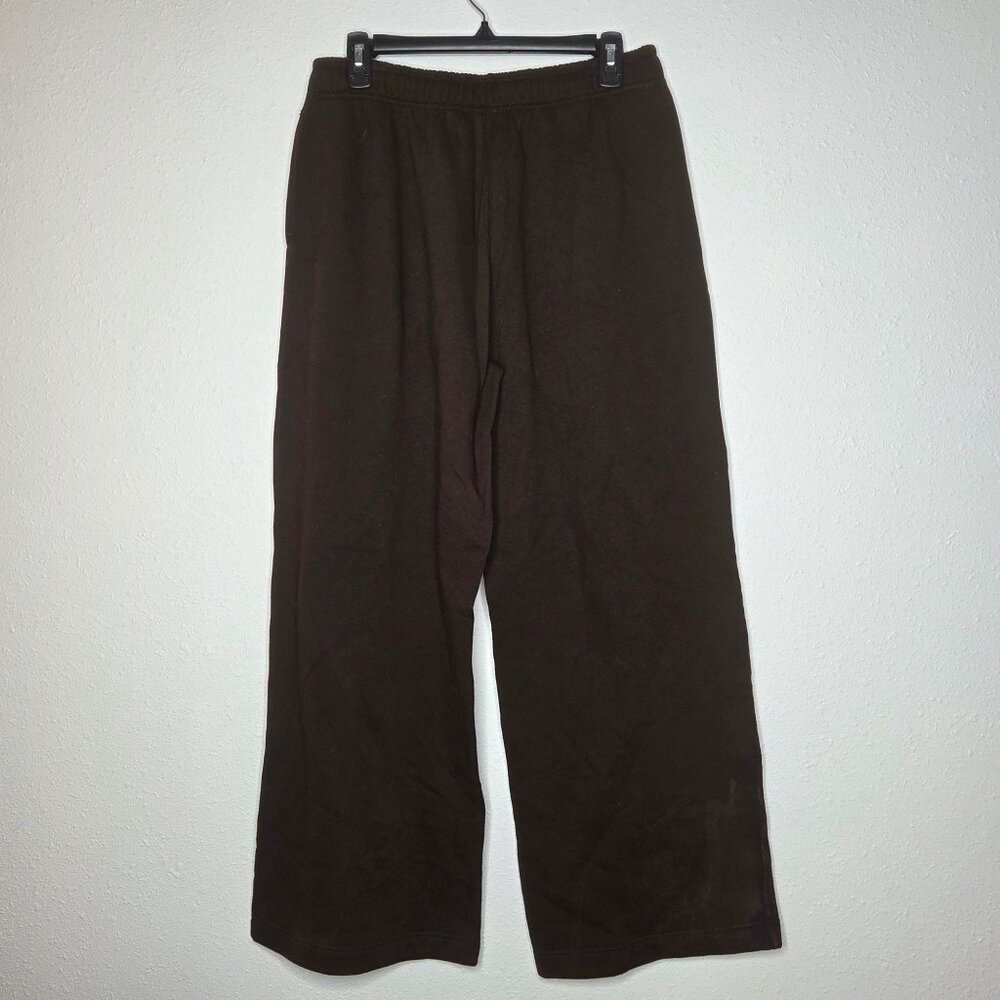 Polo Ralph Lauren Arctic Fleece Knit Ankle Open Bottom Sweatpants Circuit Brown - Picture 2 of 5